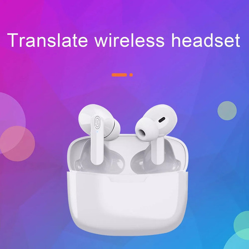 Os Fones De Ouvido Do Tradutor De Idiomas Suportam 84 Idioma