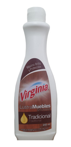 Lustra Muebles Tradicional Botella 250 Ml Virginia 