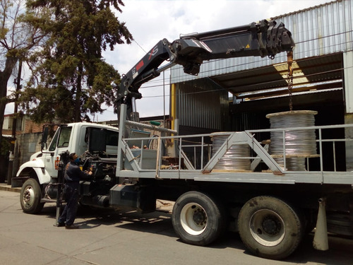 Renta De Camión Con Grúa Hiab De 12 Ton.
