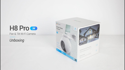Camara Wifi Panoramica Ezviz H8 Pro 5mp, 4mm. 3k Resolucion