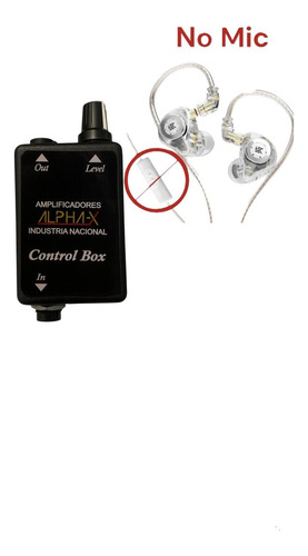 Kit 04 Controlador Retorno Fone De Ouvido Para Igreja