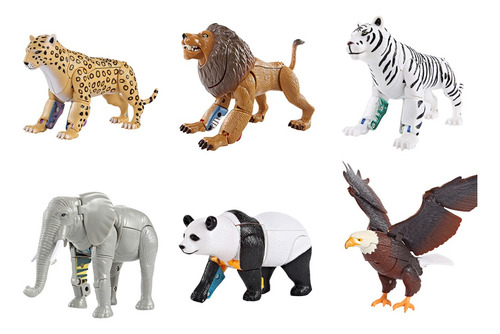 Juguete Educativo Para Niños Transformer Robots Elefante