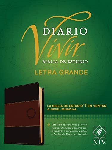 Libro : Biblia De Estudio Del Diario Vivir Ntv, Letra Grand