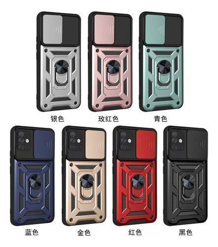Capa Com Protetor De Câmera Para Samsung A71 4g
