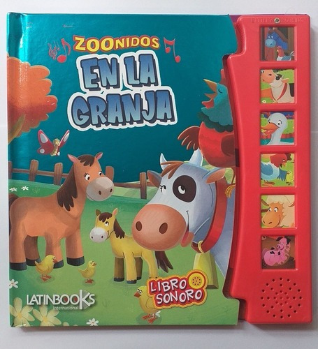 ** Zoonidos En La Granja ** Libro Con Sonido