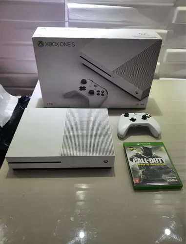 Microsoft Xbox One S 1tb + 1 Jogo - Nota Fiscal E Garantia