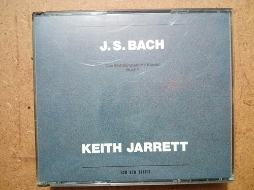 Js Bach Das Wohltemperierte Klavier Buch Ii Keith Jarrett 