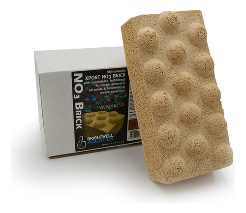 Tijolo Xport-NO3 Reduza o bloco biológico de nitrato Brightwell Aquatics