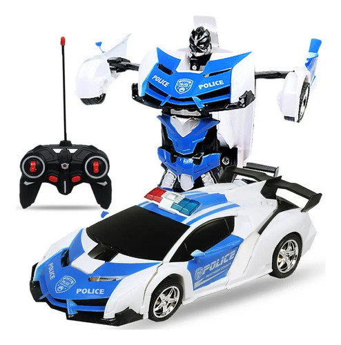 Control Remoto Transform Car Robot Toy Rc Car 360°