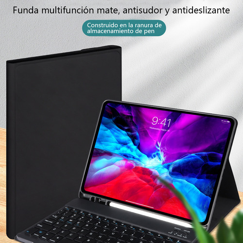 Funda Con Teclado Para iPad De 10.a Generación 10,9 Pulgada