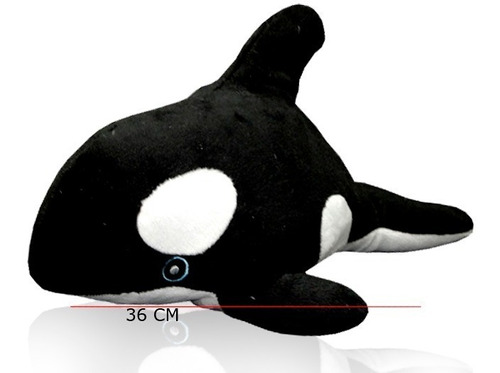 Imagen 1 de 1 de Peluche Orca 36cm - Original Phi Phi Toys
