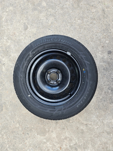 Rueda De Auxilio Con Llanta De Chapa Bridgestone 165/65 R15