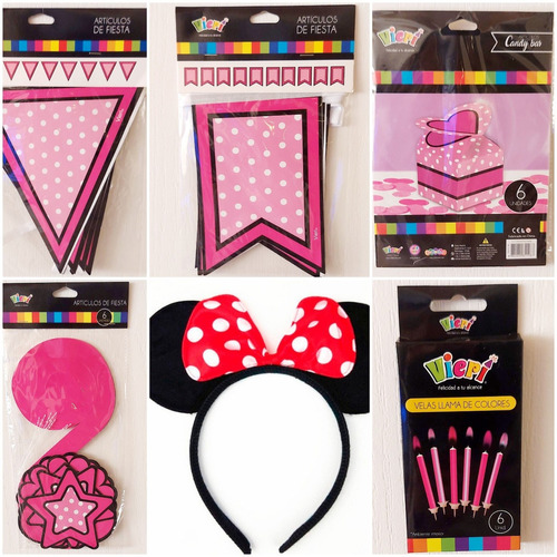 Pack Cumpleaños Minnie