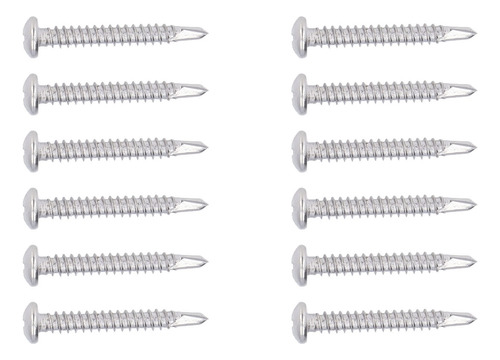 Tornillo Autoperforante De Acero Inoxidable Con Cabeza Redon