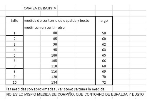 Imagen 3 de 4 de Camisa De Mujer Uniforme Manga 3/4 Envios A Todo El Pais