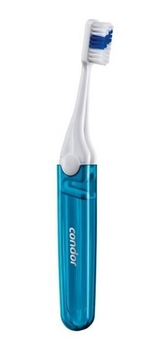 Imagen 2 de 6 de Cepillo Dental Dientes Viaje Trip Medium Colores X24 Condor