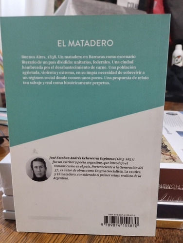 Libro El Matadero - Esteban Echeverría - Planeta Lector