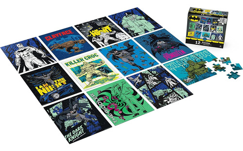Batman Jigsaw Puzzle 12 Paquete De 12 Paquetes Para Niños, N