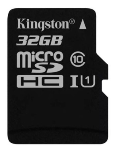 Tarjeta de memoria Kingston SDC10 con adaptador SD 32GB