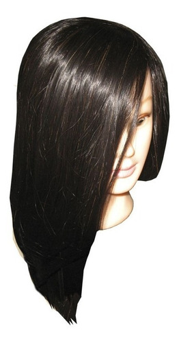 Maniquí (cabezote) 18 Pulgadas Cabello Natural Y Sintético