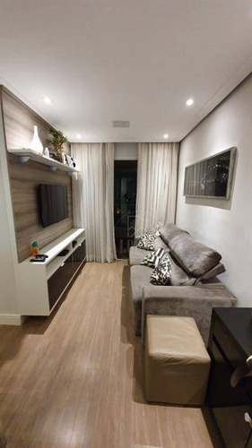 Imagem 2 de 19 de Apartamento De 66m² Composto Por 2 Dormitórios Sendo 1 Suíte Com Closet, À Venda R$ 415.000,00 - Bairro Santa Terezinha - Sbc/sp - Ap1384