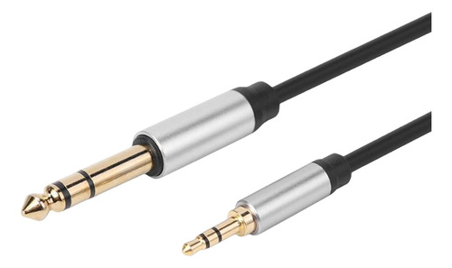2 Cable De 3,5 Mm A Pulgada 1/8 Macho A 1/4 Macho Para 1,5