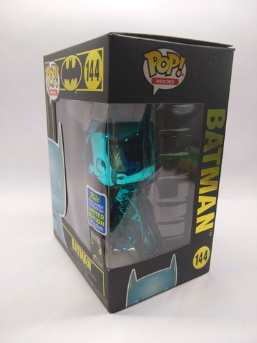 Funko Pop Batman Cromado Azul 144 Exclusivo | Envío gratis