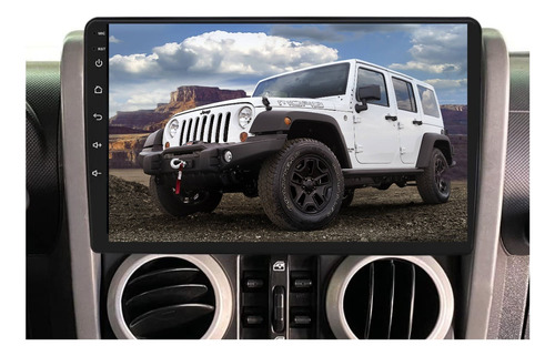 Estereo De Pantalla Plug&play Para Jeep Wrangler Rubicon 