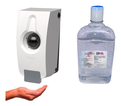 Gel Antibacterial 1000 Ml 70% Alcohol, - - L a $17