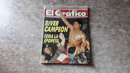 El Gráfico. River Campeón 89-90. 