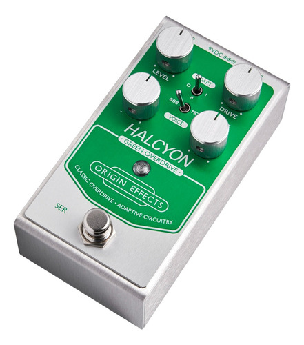 Pedal Origin Effects Halcyon Green Overdrive Made In Uk