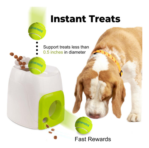 Juguete Interactivo Para Perros De Golosinas Modelo Bola Blanco