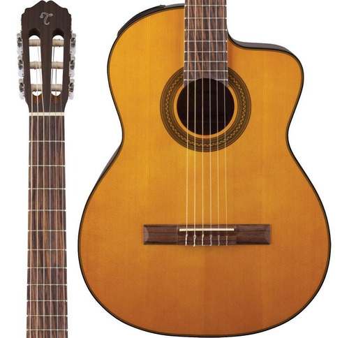 Violão Takamine Gc1 Ce Nylon Elétrico Natural Afinador