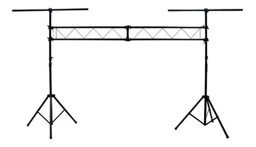 Imagen 1 de 3 de Rack Stand Con Pedestales Para Montaje De Luces Profesional