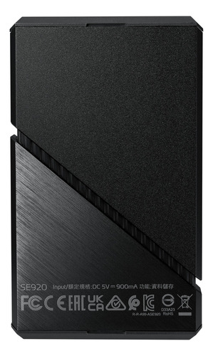 Ssd Externo Adata Se920 1tb Usb-c 3800/3700 Mb/s Negro