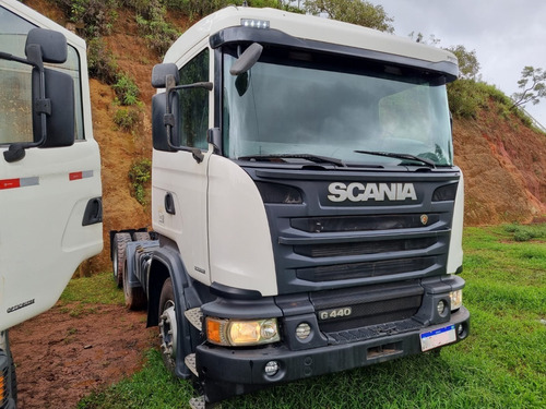 Imagem 9 de 15 de Scania G 440 6x4 Ano 2015/2015 Com Freio Retarder Traçado