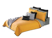 Comprar Edredón Colchas Concord EPIM136 Poliester Matrimonial Ligero Neo Concord Mostaza