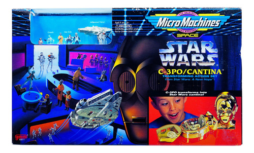 Star Wars Micro Machines Transforming Set C3po 1st Ed
