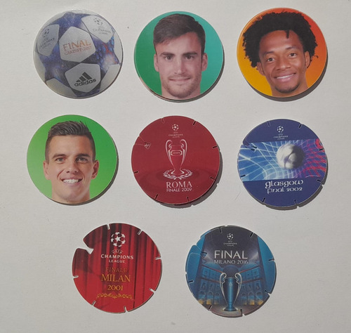 Tazos Lays Uefa Champions League Lote X 8 Unidades