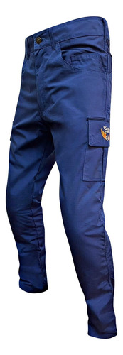 Calça Moto Proteção Kevlar Masculino Ripstop Cargo Custom