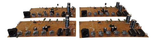04 Placas Do Pre Amplificação De Caixa De 8 Pol Com Defeito (Usado)