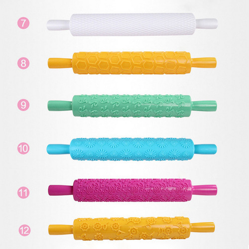 Para Rodillo De Plástico Antiadherente Para Fondant Portátil