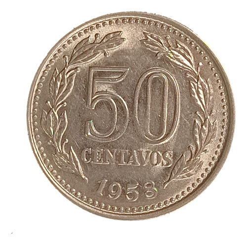 Argentina 50 Centavos 1958 Sin Circular Cj 259