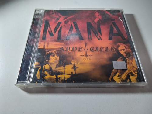 Maná Arde El Cielo Vivo Cd + Dvd