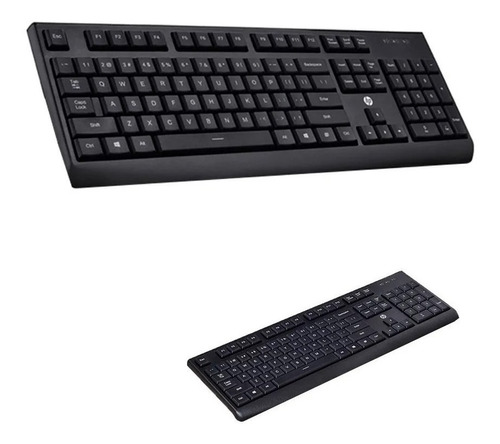 Teclado Alámbrico Hp K200 Ergonómico Computador Cable Usb