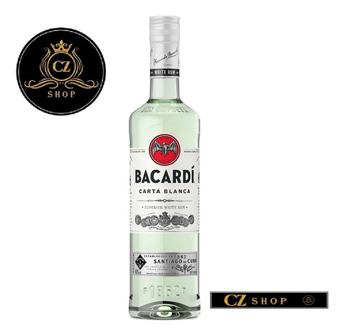 Ron Bacardi Carta Blanca 375ml