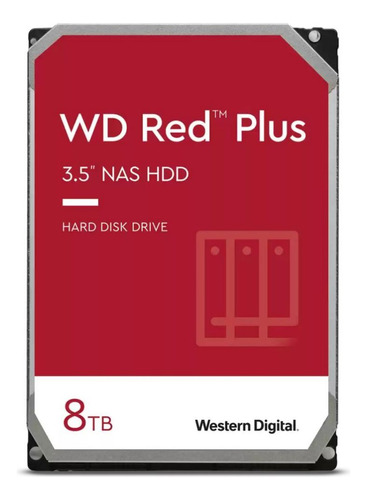 Disco Duro 8tb 3.5 Wd Red Plus Wd80efzz Tranza