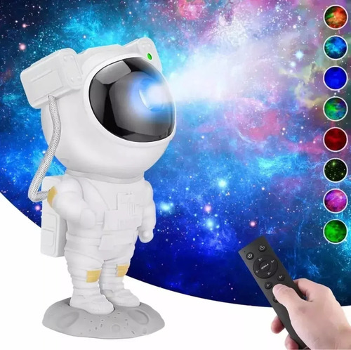 Proyector De Luces De Galaxia/nebulosa Diseño De Astronauta