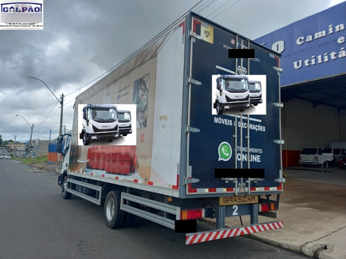 Imagem 7 de 15 de Iveco 9-190 Tector (2020) Baú Carga Seca