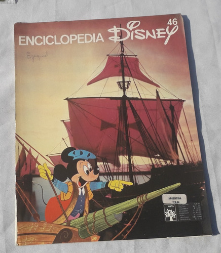 Revista Fascículo Antiguo * Enciclopedia Disney N° 46 Abril